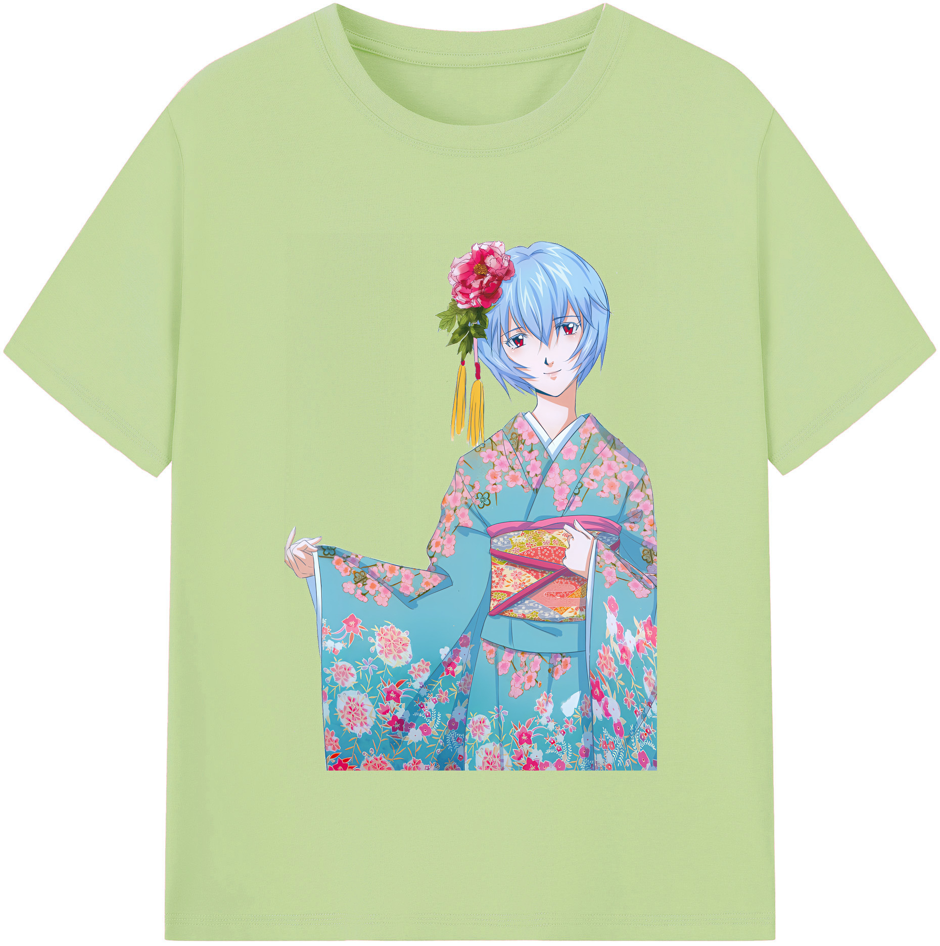 （画像用） EVA 新世紀エヴァンゲリオン 綿100％半袖Tシャツ（フロントプリント）